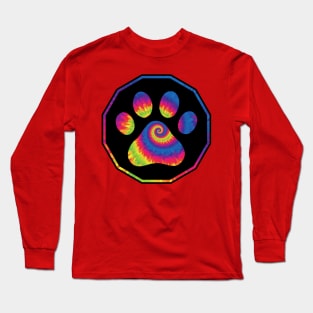 Cat circle rainbow Long Sleeve T-Shirt